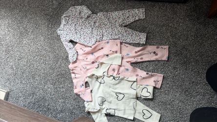 3-6 months baby girl matching sets