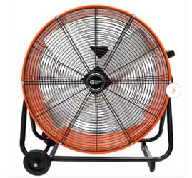 24 in. 2-Speed Heavy Duty Tilt Drum Fan
