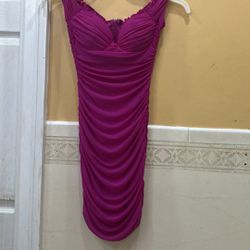 Mini Purple Dress