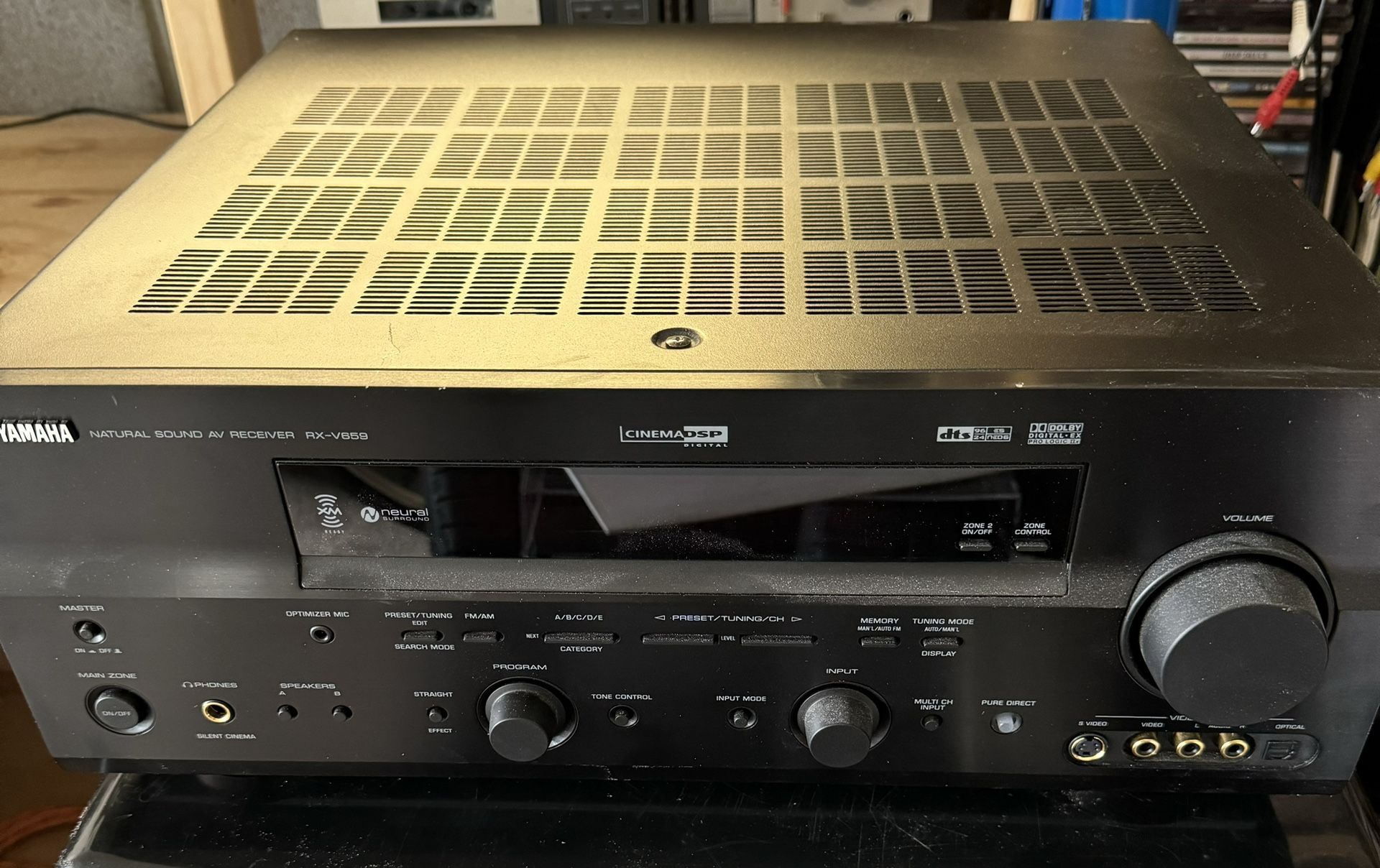 YAMAHA RX-V659 Home Theater