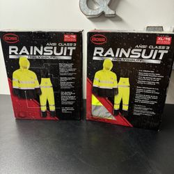 BOSS RAINSUIT HIGH VISIBILITY XL 