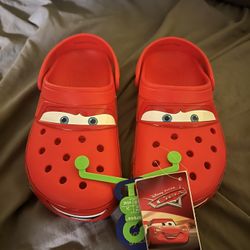 Lightning McQueen Crocs Sizes 5-13