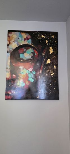 Abstract Painting Buddha