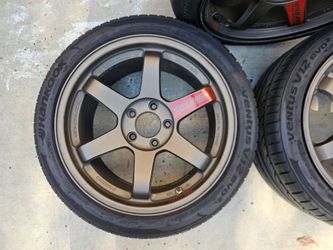 Volks Racing TE37SL 17X9.5 +40 (Evasive spec)