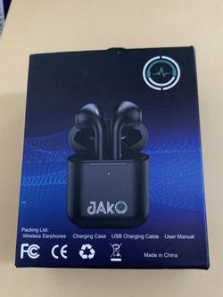 Brand new in box Bluetooth earbuds with charging case
