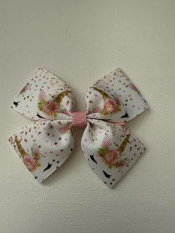 Unicorn Hair Bow
