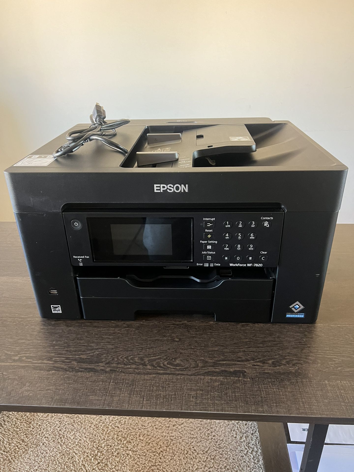 Epson Workforce WF-7820 | Print, Scan & Fax