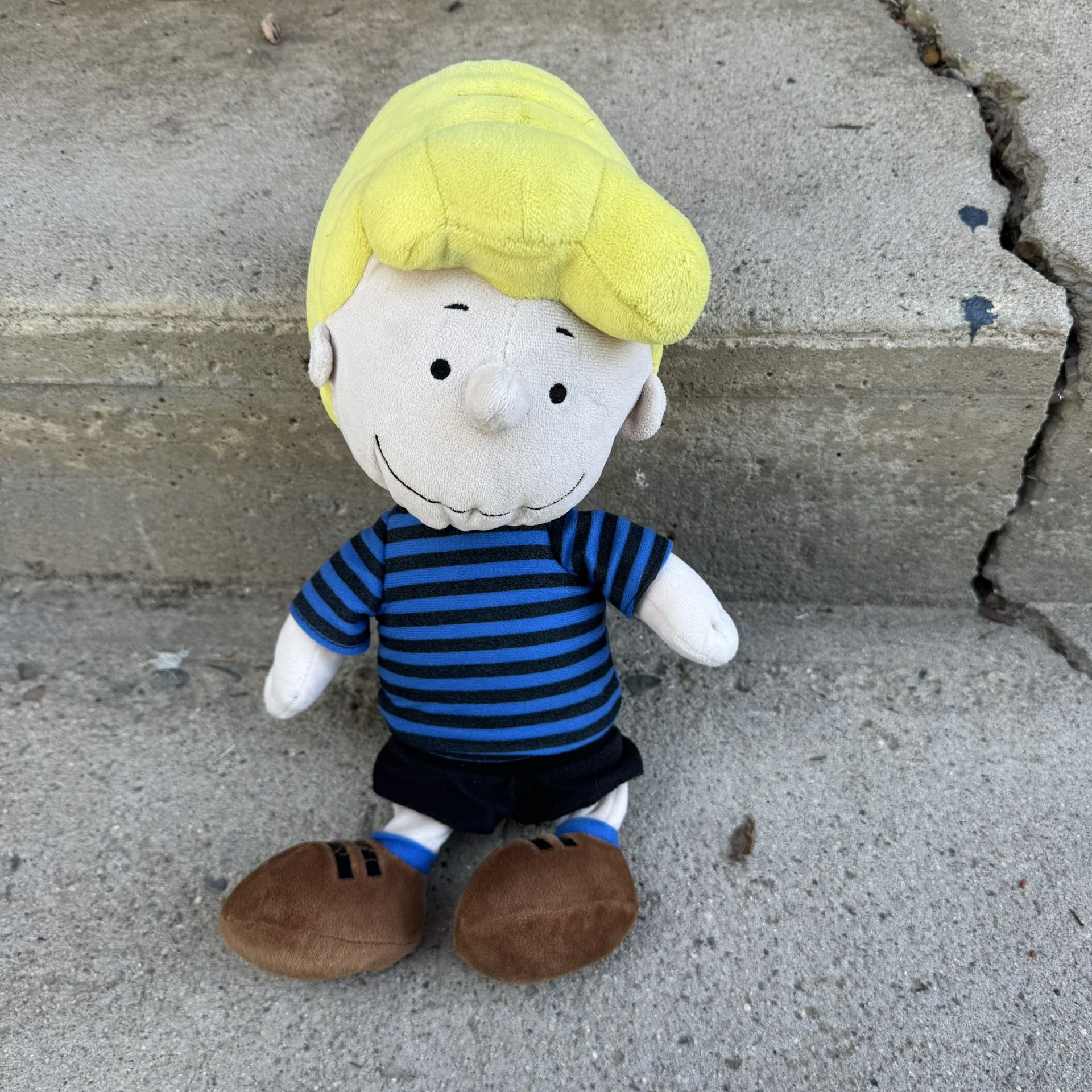 VTG Peanuts Schroeder Plush 12”