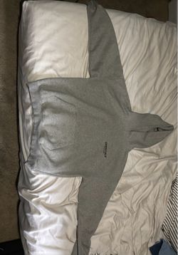 Essential hoodie grey