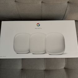 Google Nest WiFi Pro 6E Like New