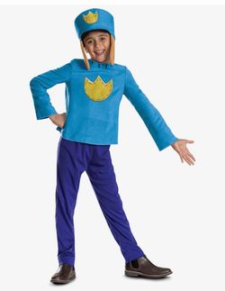 Dog man costume size 10-12