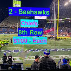 Seahawks Chiefs Tickets 