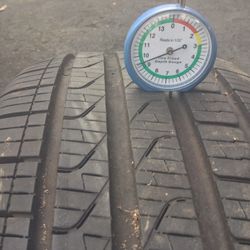 Pirelli 225/45/18  Run Flat.  High Tread