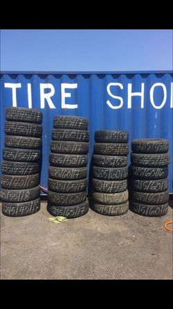 New and used tires