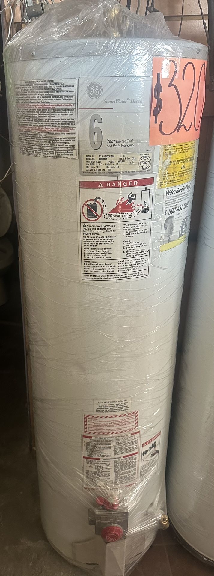 GE Water 💦 Heater 40 Gallon