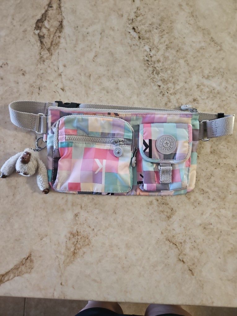 Kipling PRESTO Waist Bag WITH Monkey Keychain