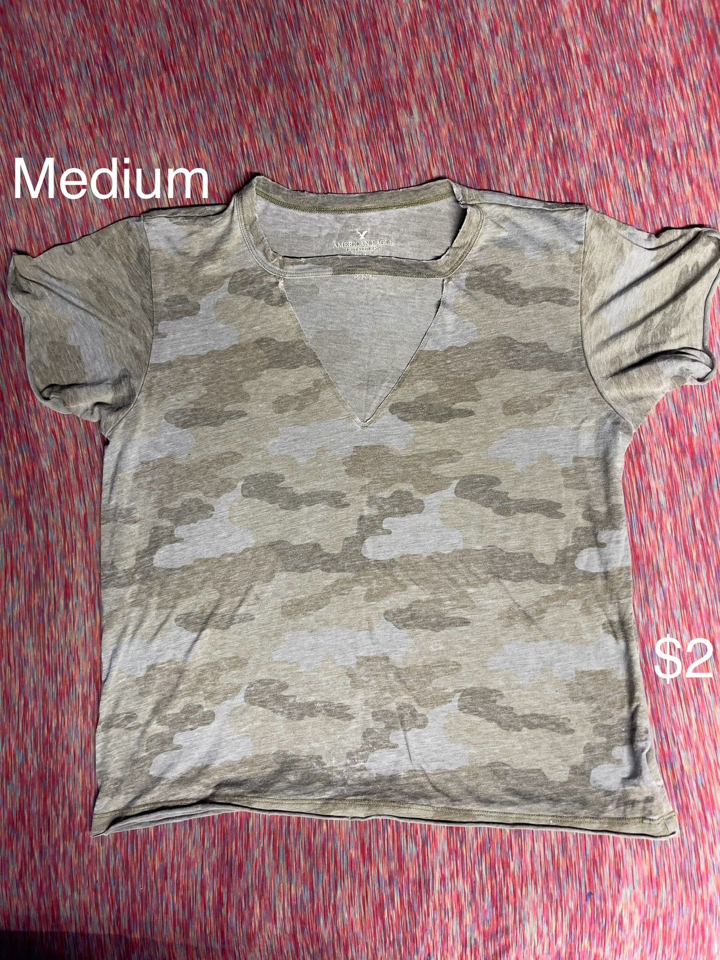 Medium camo shirt