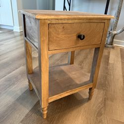 Wood End Table for sale