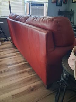 Natuzzi Couch + Chair Leather & a Powered Wheel chair Prices Dropped see description