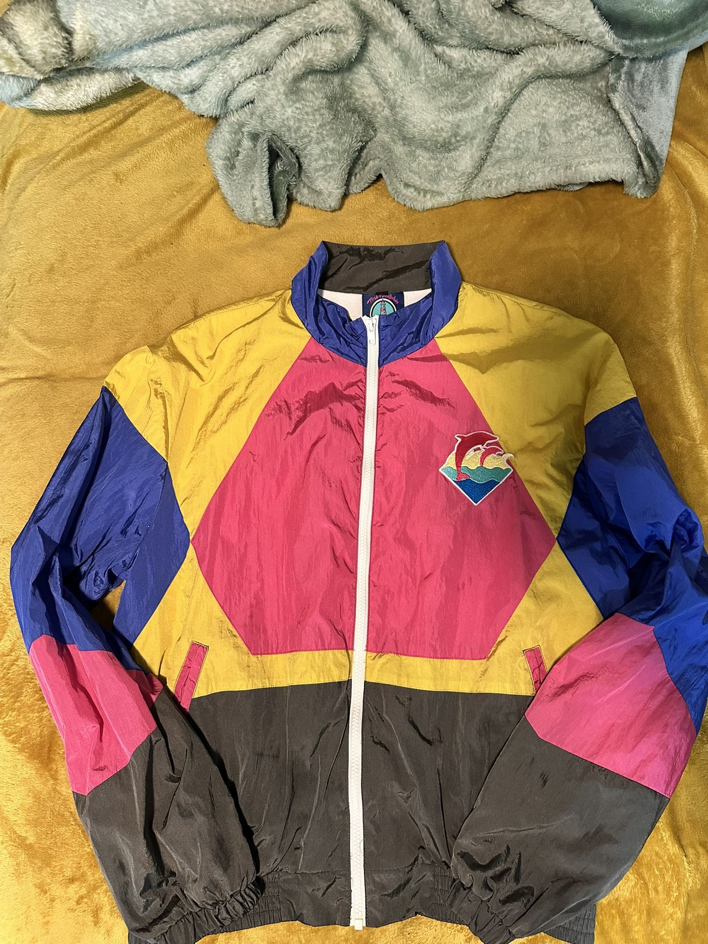 Pink Dolphin Vintage Windbreaker