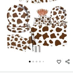 Cow Party Themed Kit