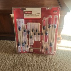  New Craftsman 24 PC. Screwdriver Set.