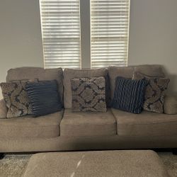 Sofa and Ottoman