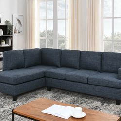 Blue 2-Piece Sectional 🛋️ FREE DELIVERY 🚚 