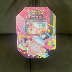 Pokemon Mega Moonlit Tin Mega Clefable Ex New Sealed Box