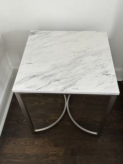 2 Brand New Marble Tables 