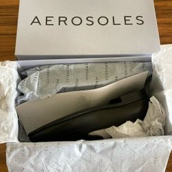 Aerosols Flat Black Woman’s Shoes Size 7