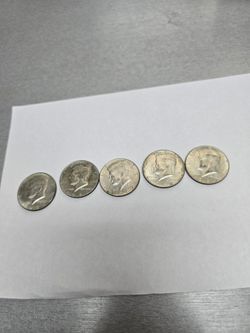 1(contact info removed) Half Dollar Kennedy Coin 40% Silver.