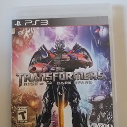 Transformers Rise Of The Dark Spark PS3 Playstation 3