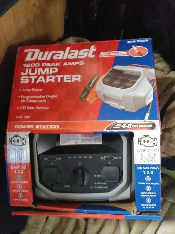 Duralast 800 Amp Jump Starter Manual