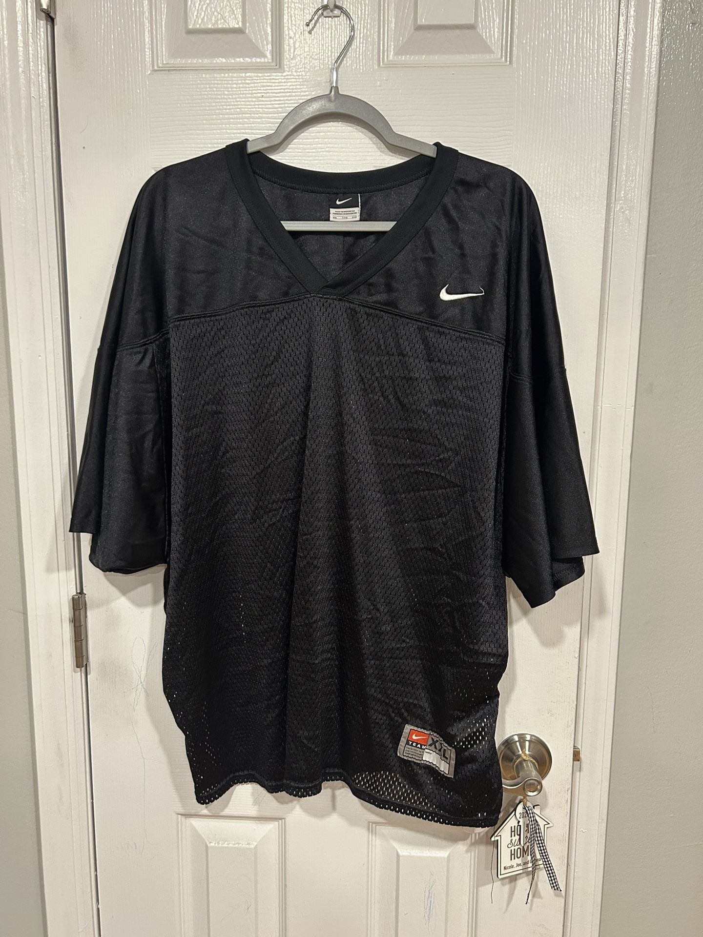 Vintage Nike Practice Jersey Black Size XXL