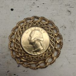 Gold-plated Quarter Piece Collectors