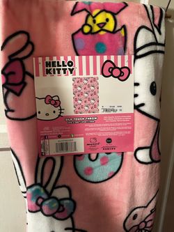 Hello Kitty Easter Blanket