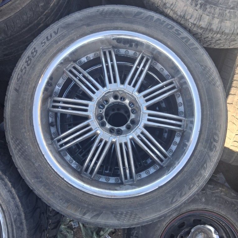 305 45 22 Wheels And Tires 6 lugs