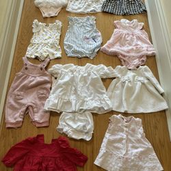 0-3 Month Baby Girl Cute Outfits - 11 Outfits