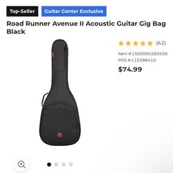acoustic guitar bag/backpack