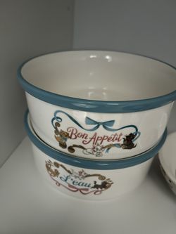 Disney Pet Dishes - Gifted Don’t Use 