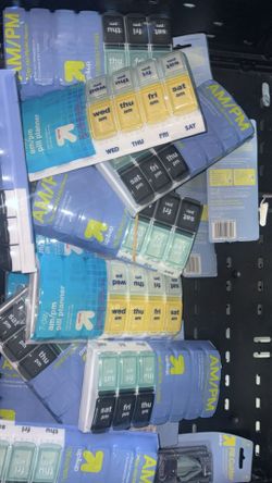 7 day AM/PM organizer