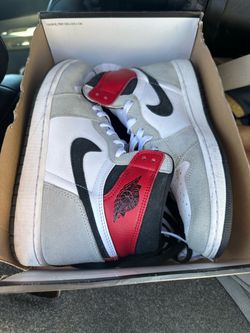 Nike Air Jordan 1 Retro High Light Smoke Grey White