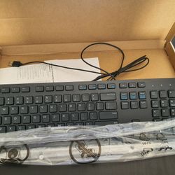 New Dell Keyboard And Mouse Pad