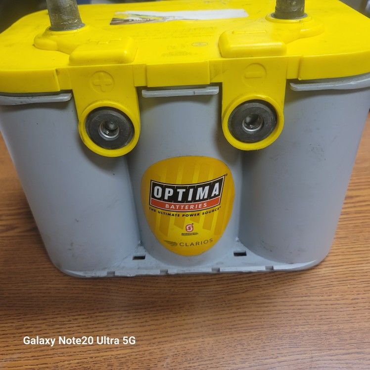 Yellow Top Optima Battery 34/78 Dual Post