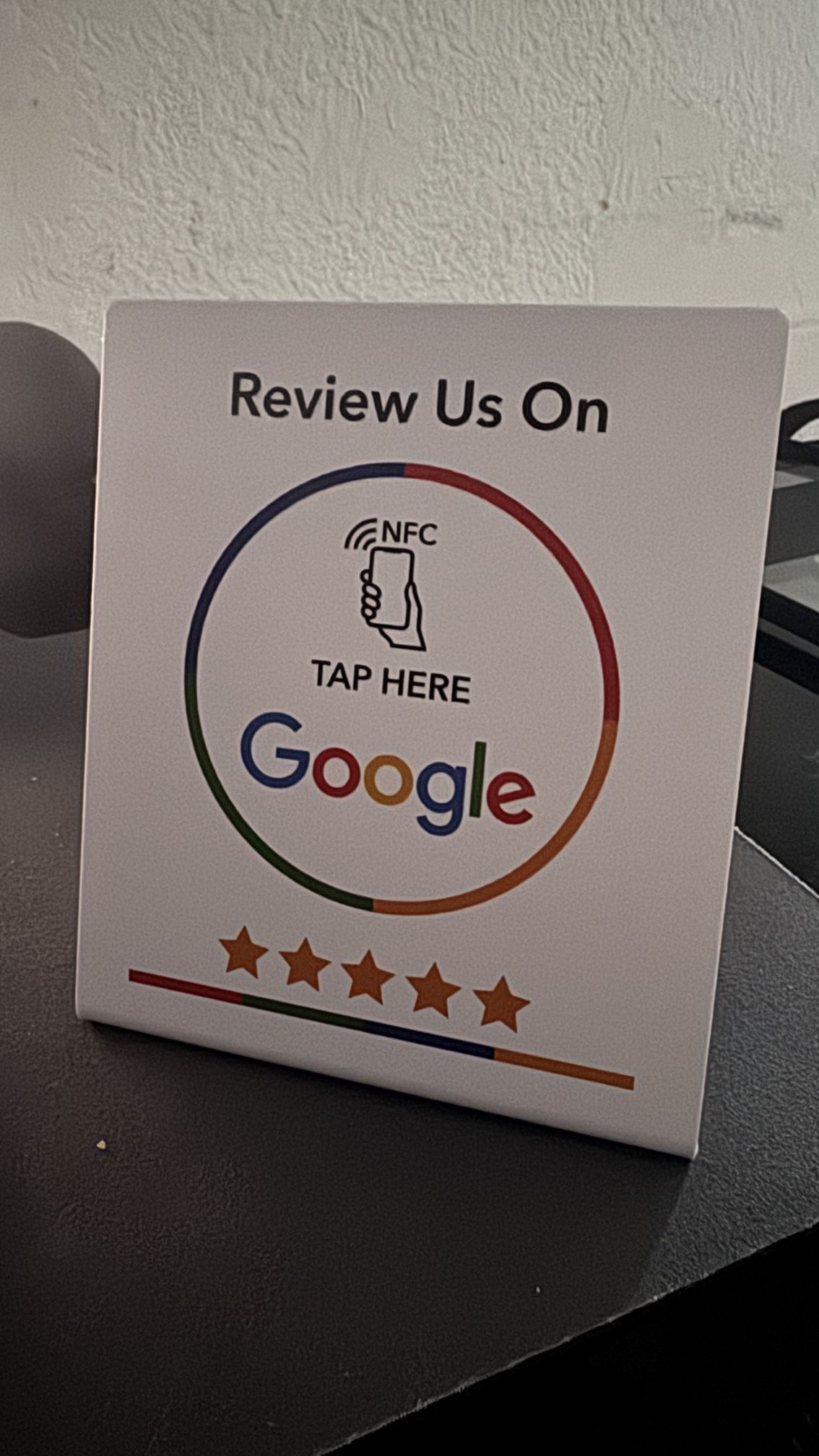 Google Review Business NFC Front Desk
