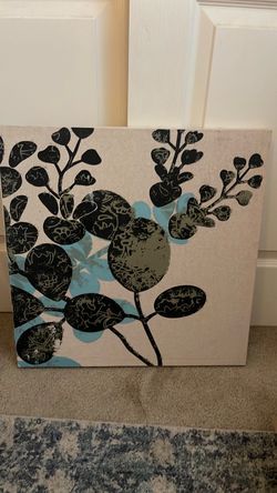 Botanical Leaf Canvas Wall Art