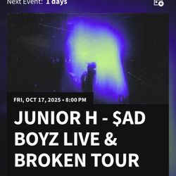 2 Junior H Tickets ( Wheatland CA ) 