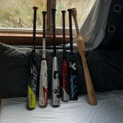 Baseballs Bats For Sale HMU For Prices. Prices Negotiable  