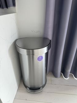 Large Stainless Steel Garbage Can 